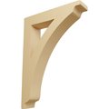 Ekena Millwork 1 3/4"W x 7 1/2"D x 10 1/2"H Medium Thorton Wood Bracket, Alder BKTW01X07X10THAL